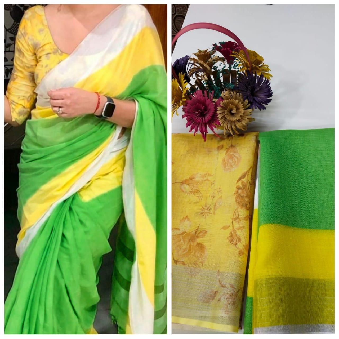 Multi Colour Saree New Launch