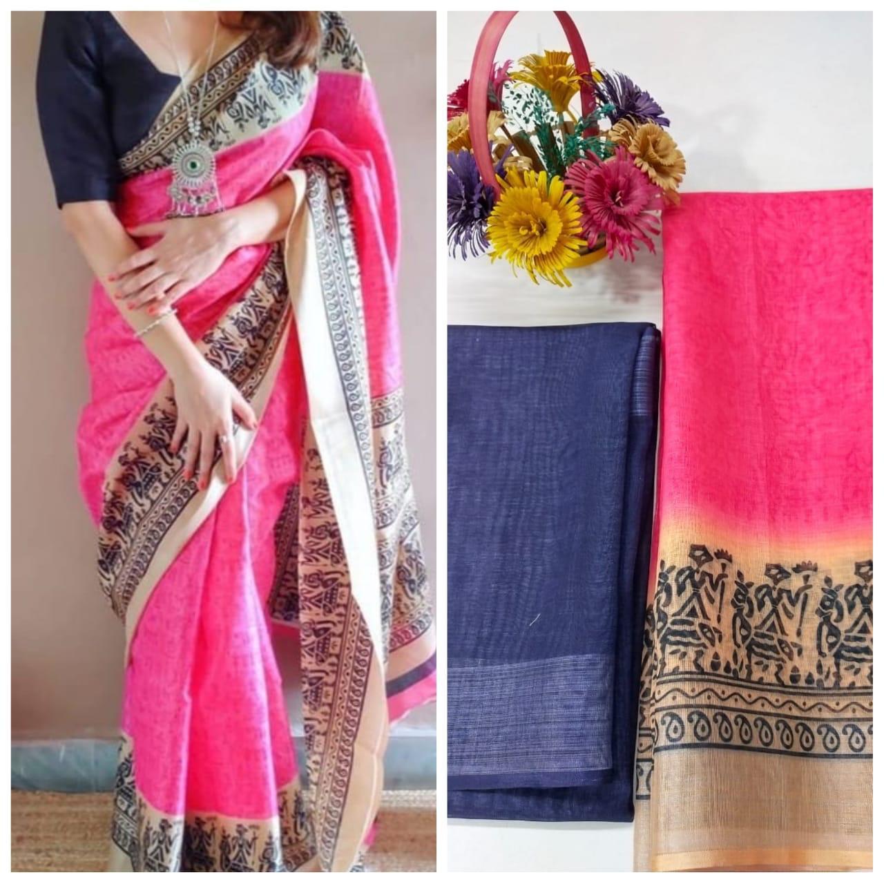 Multi Colour Saree New Launch