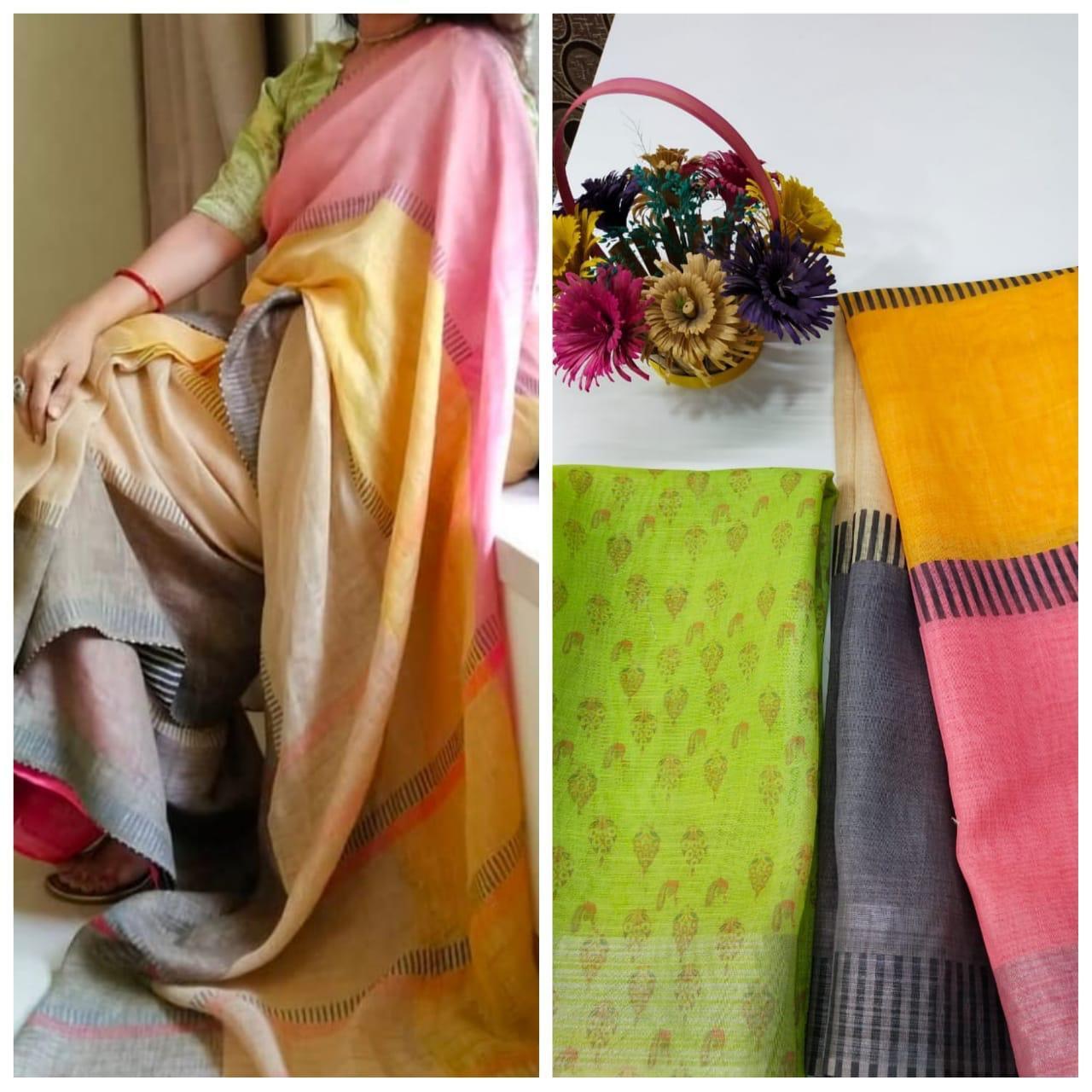Multi Colour Saree New Launch