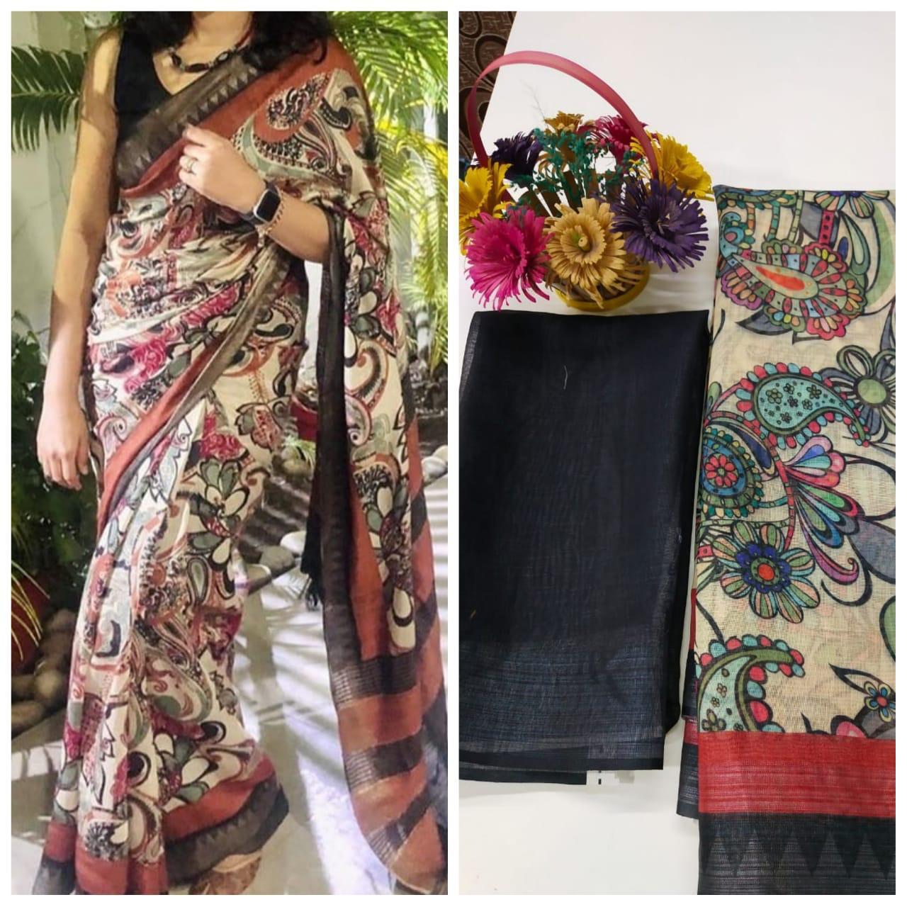 Multi Colour Saree New Launch
