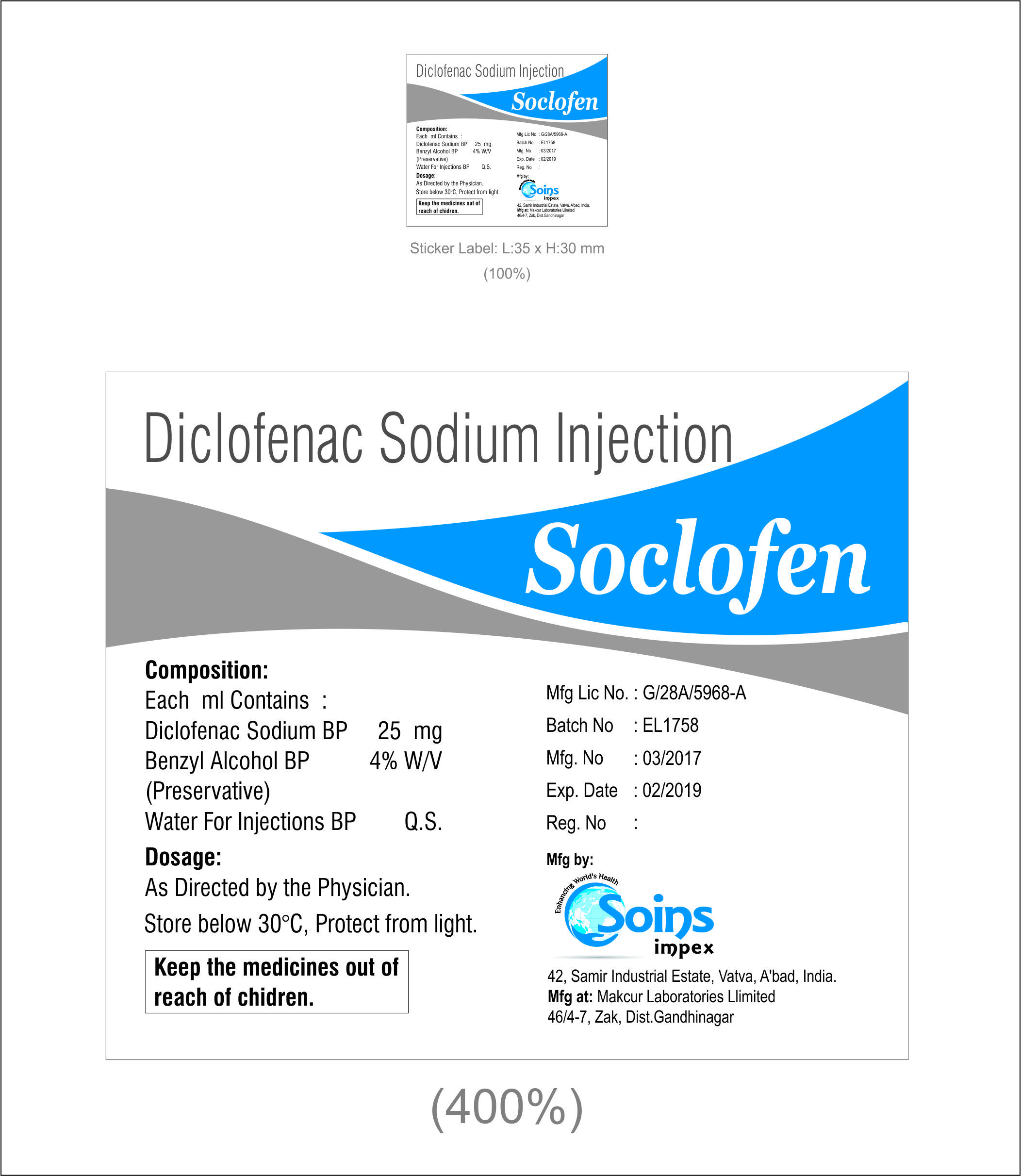Diclofenac Sodium Injection