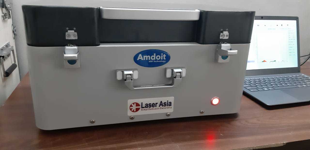 Off White Xrf Gold Testing Machine For Testing Center