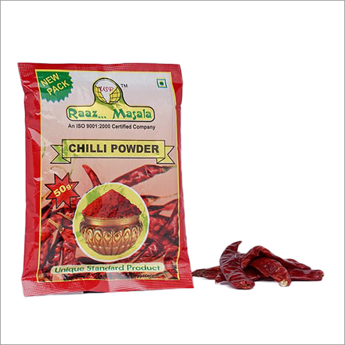 50gm Chilli Powder - Food Grade, Blended Powder, 01 Year Shelf Life | Adds Sizzle, Enhances Color, Good Source of Vitamins A & E