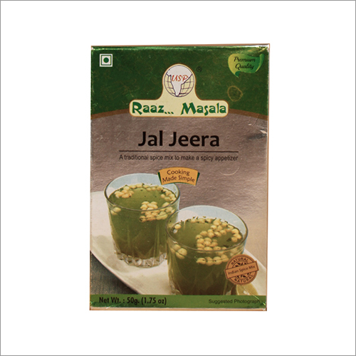Jal Jeera Masala - 50gm Blended Powder | Cumin, Mint, Black Salt, Ginger, Rich in Vitamin C, Aids Digestion and Detoxification