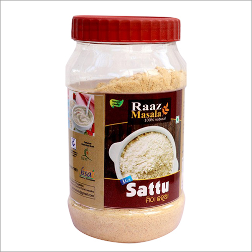 500gm Sattu - Raw Flour, 500 Grams (g) Pack Size | Available in 50gm, 100gm, and 500gm Pack Types: Packet & Plastic Bottle