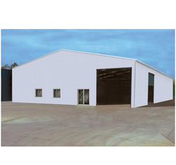 Industrial Sheds - Steel Material, 15x10 Feet Size | Prefabricated, Weather Resistant, Low Maintenance, Versatile For Warehouses And Workshops