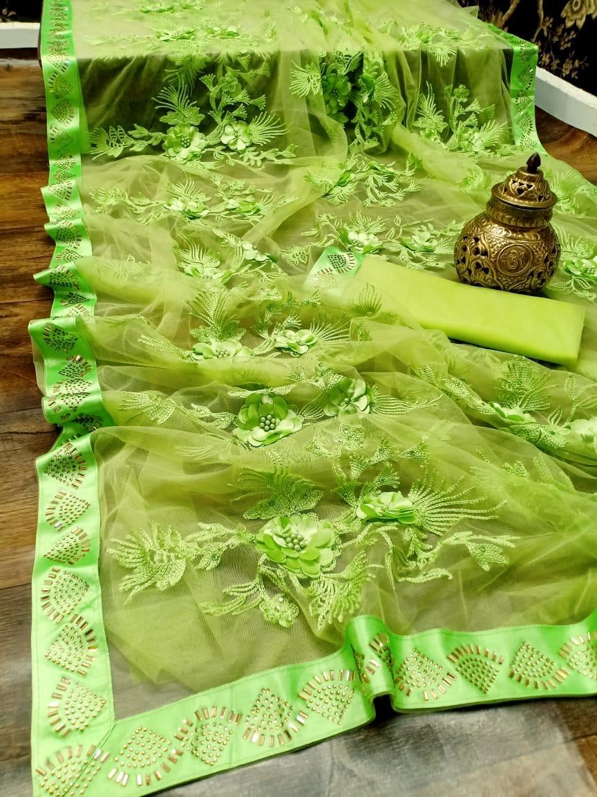 Multi Colour Saree New Launch