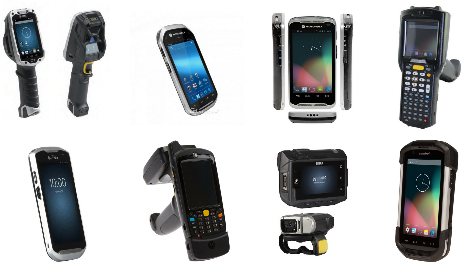 Barcode Label Scanner For Shopping Mall - Color: White