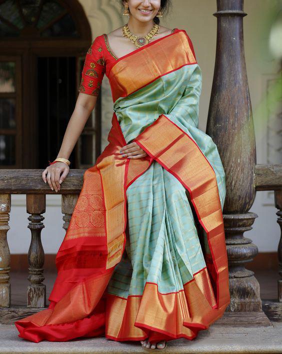 Multi Colour Ladies Designer Soft Lichi Silk Saree