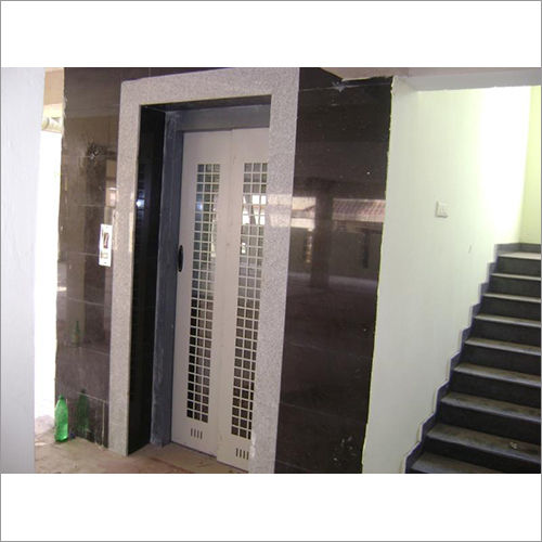 Passenger Lift With Manual Telescopic Door