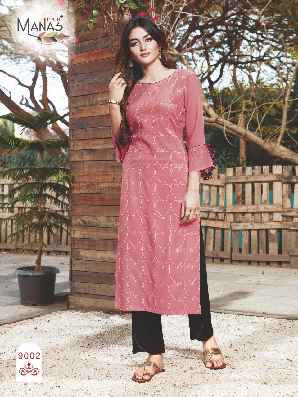 Sequence Rayon Embroidered Kurtis - 14 Kg Material, Sizes M-3xl | 10 Unique Designs, 3/4 Sleeve Style, Quick Dry, Washable, Customizable Logo