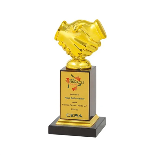 346 9 इंच अवार्ड ट्रॉफी आकार: विभिन्न आकार में उपलब्ध