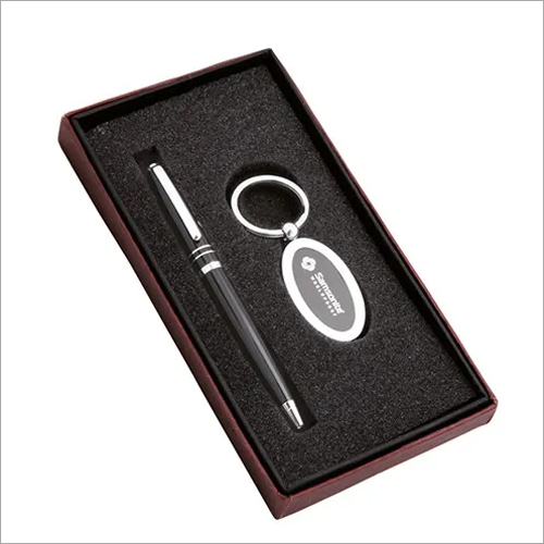 231 Metal Pen With Keychain Gift Set - Metal, Various Sizes Available | Rectangular Shape, Ideal for Gifting