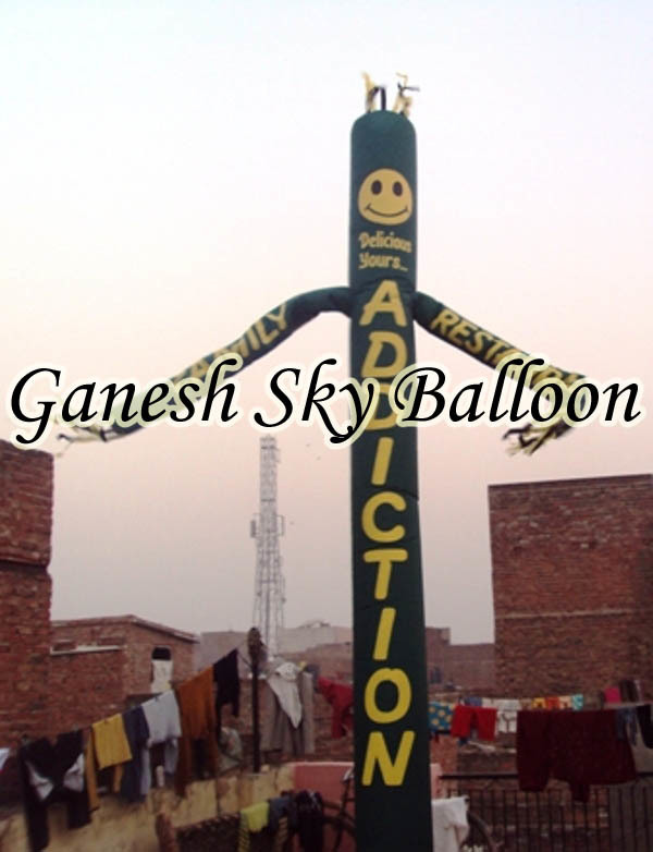 Green Advertising Sky Dancers