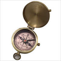 गोल्ड शाइन फ़्लैट कोएम कम्पास