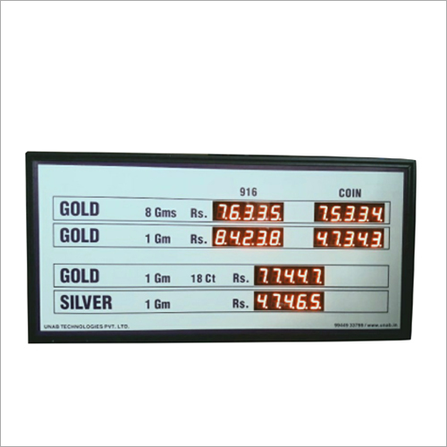 Remote Control Based Electronic Display Board