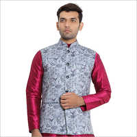 व्हाइट आउट ब्लेज़र फ़ैब्रिक