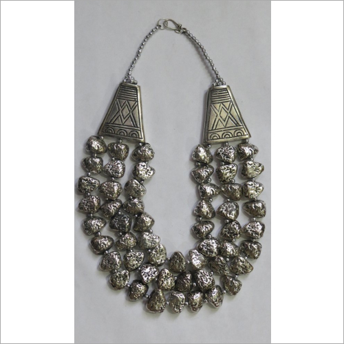 Metal Beaded Necklace