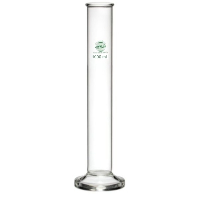 Hydrometer Jar Round Base 1000 Ml Equipment Materials: Borosilicate 3.3