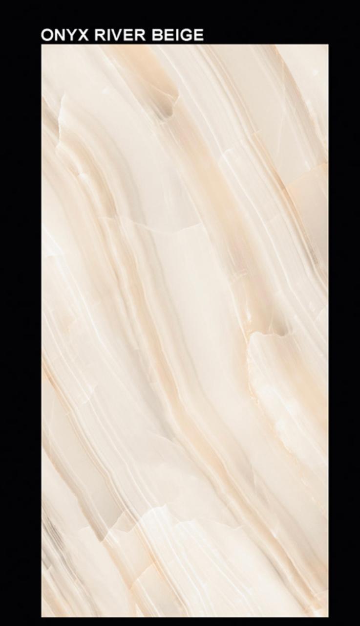 Onyx River Beige Gvt - Pgvt Tiles Size: Different Sizes Available