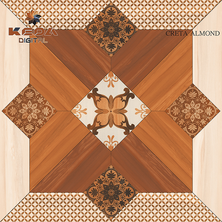 Ceramic Floor Tiles - 600x600 Mm Size , Premium Quality For Interior Use