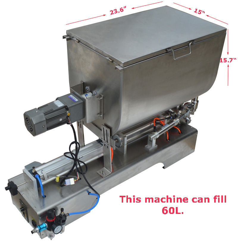 Paste Filling Machine With Stirrer - Automatic Grade: Semi-automatic