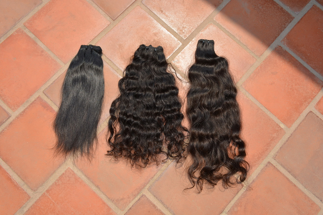 Machine Weft Hair - 100% Remy Indian Human Hair, 8-32 Inch Lengths | Natural Colors, Lasts Over 3 Years With Proper Care