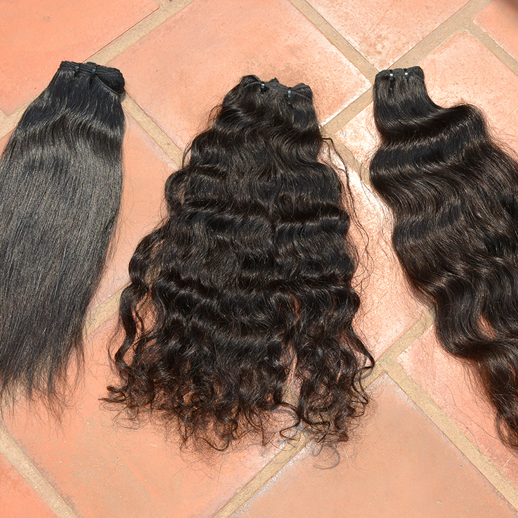 Machine Weft Hair - 100% Remy Indian Human Hair, 8-32 Inch Lengths | Natural Colors, Lasts Over 3 Years With Proper Care