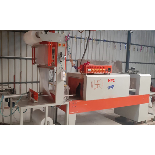 Industrial Shrink Wrapping Machine - Stainless Steel, 1000mm x 800mm x 1500mm | 220V Power, 10-20 Packs Per Minute, 500mm Film Width, 10-20 Microns Film Thickness