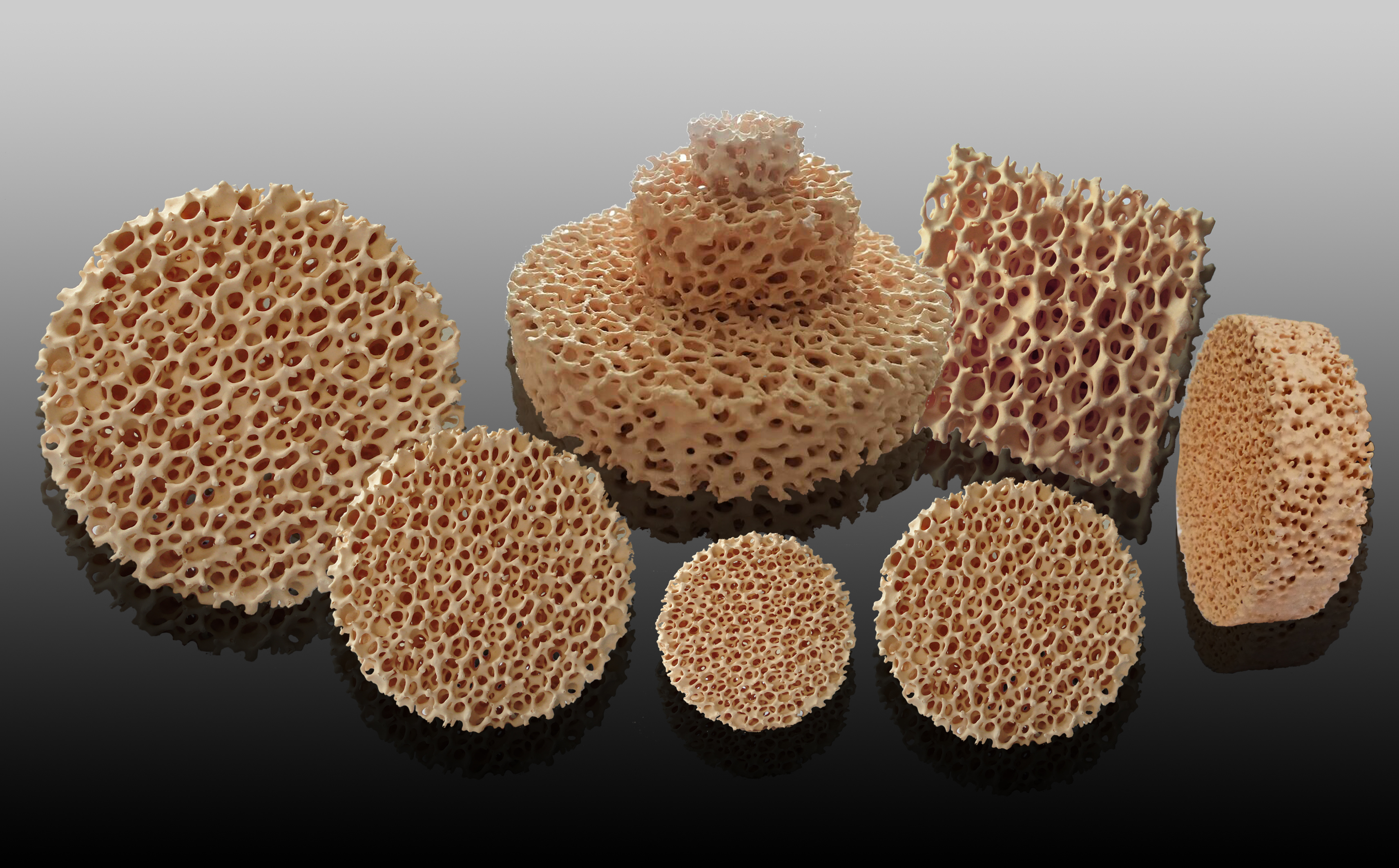 High Temperature Resistance Zirconia Ceramic Foam Filter Diameter: 40-500 Millimeter (Mm)