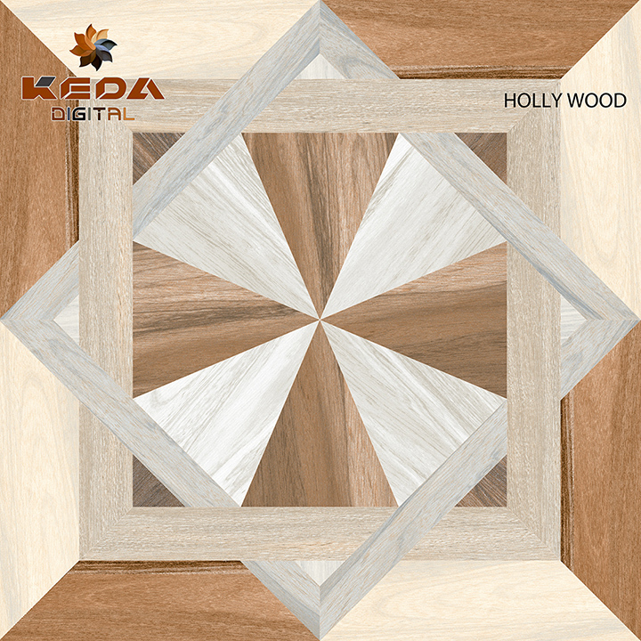 Ceramic Floor Tiles - 600x600 Mm Porcelain Design | Interior Usage, Various Sizes Available