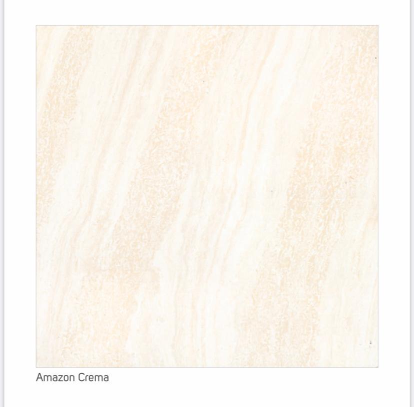 Amazon Crema Double Charge Vitrified Tiles - Ceramic Material, Multiple Sizes Available | Ideal For Interior Flooring