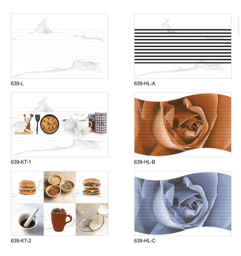 White 300x450 Mm Digital Wall Tiles