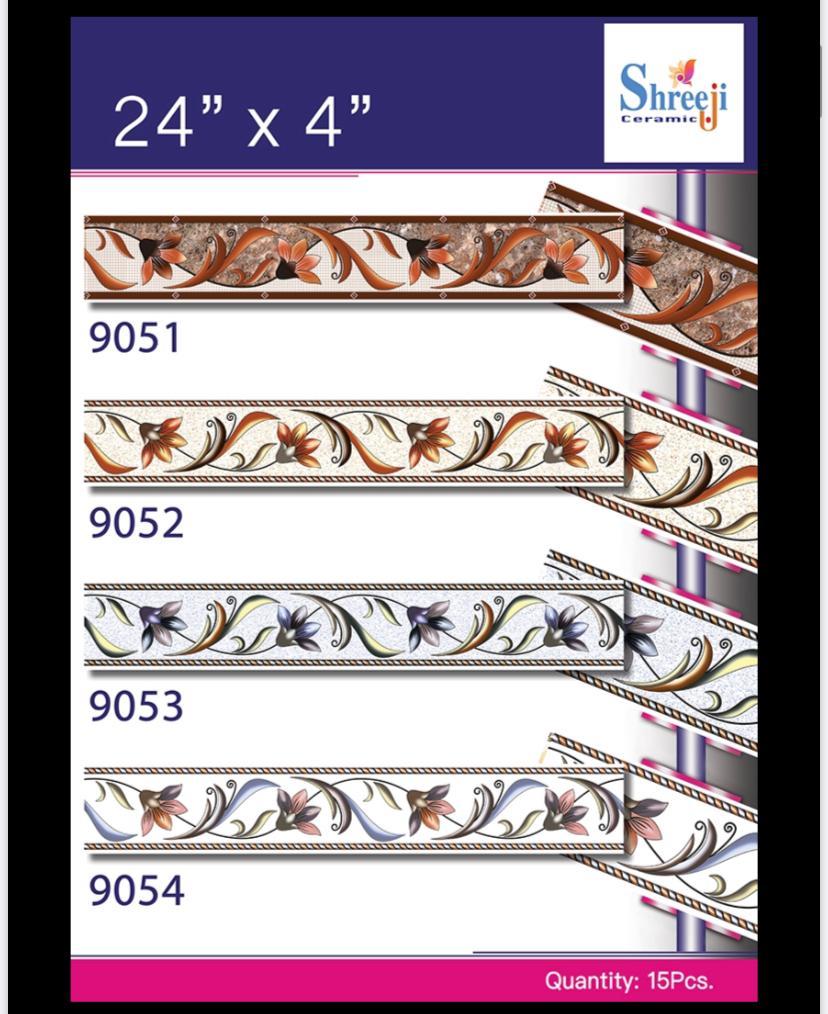 Jaisalmer Granite Border Tile Size: Different Sizes Available