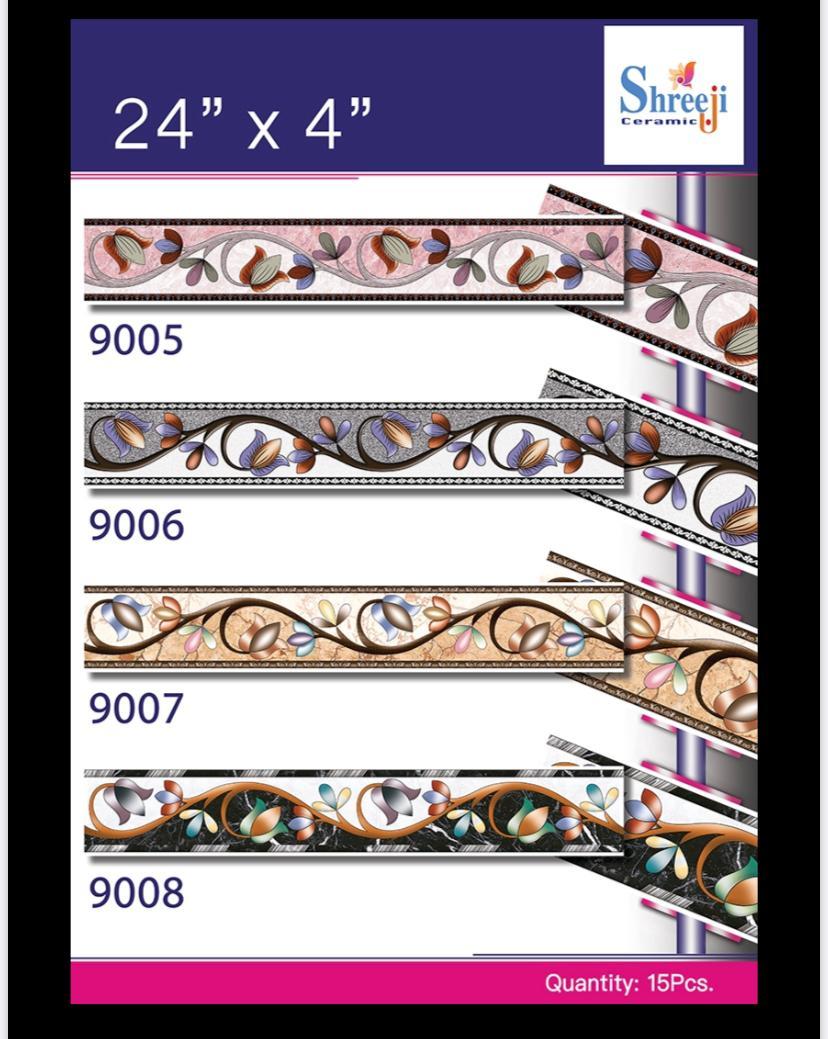 Jaisalmer Granite Border Tile Size: Different Sizes Available