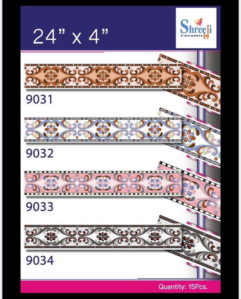 Jaisalmer Granite Border Tile Size: Different Sizes Available