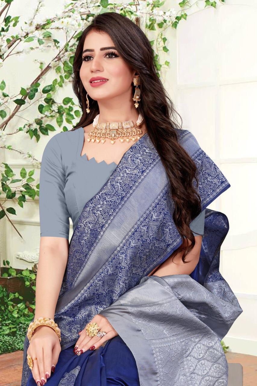 Multi Colour Saree New Launch