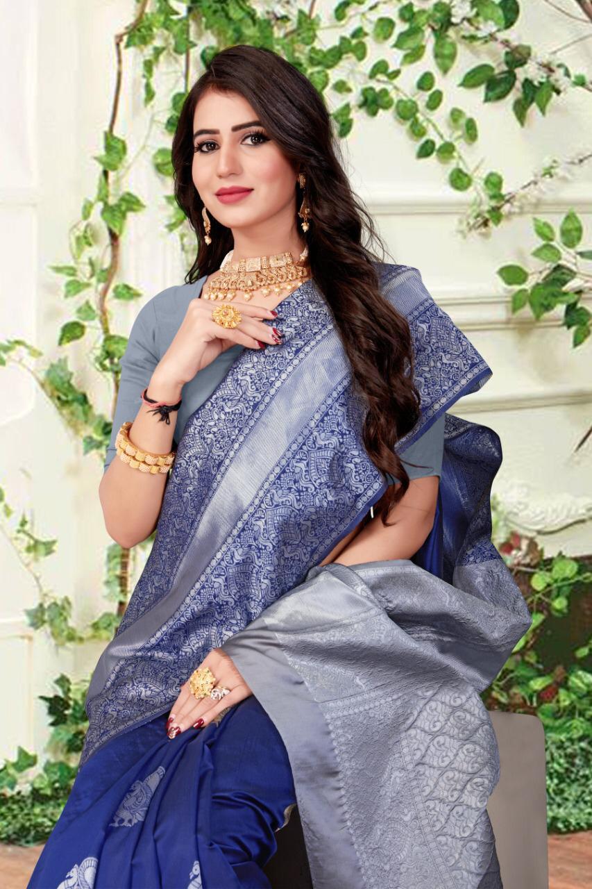 Multi Colour Saree New Launch