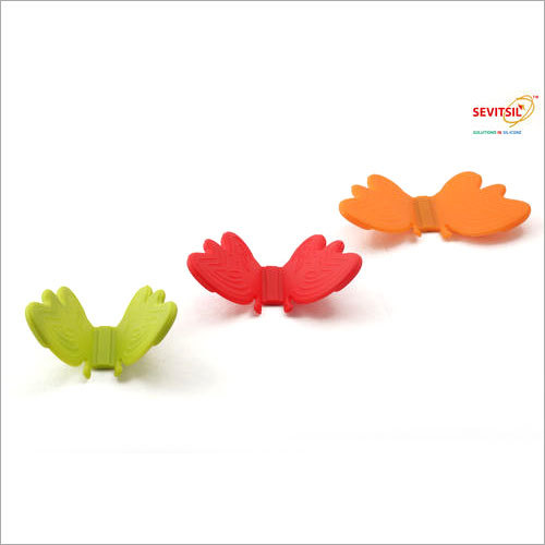 Silicone Butterfly Plate Holder With Magnet Application: Industrial