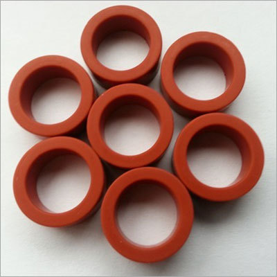 Orange Silicone Rubber Washer