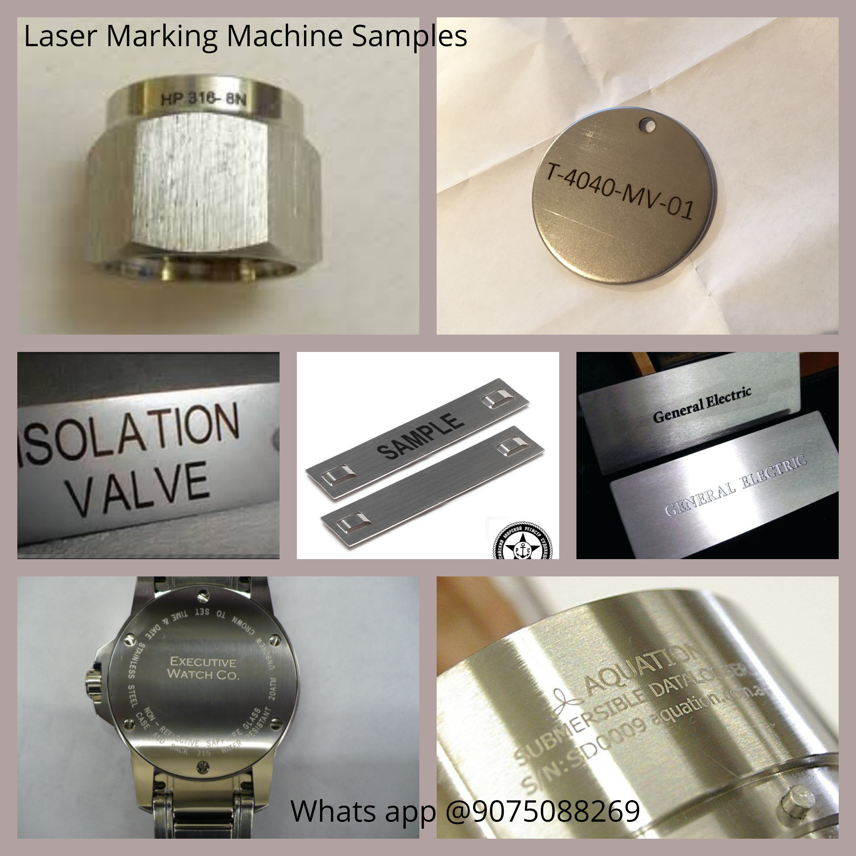 Automatic Desktop Laser Marking System