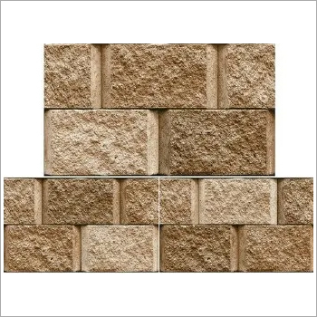 Ceramic Stone Tiles - Square Edge Design, Acid-Resistant Full Body Finish, Textured and Glass Options, Gray Color for Interior Decor