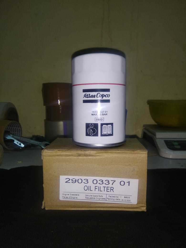 Atlas Copco Oil Filter - P/n.2903 0337 01 Voltage: Std