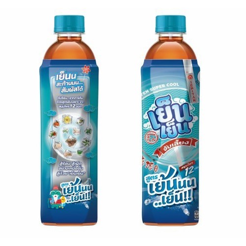 येन येन ड्रिंकिंग वाटर ड्रिंक, कूल फॉर्मूला 400 एमएल पैकेजिंग: प्लास्टिक की बोतल