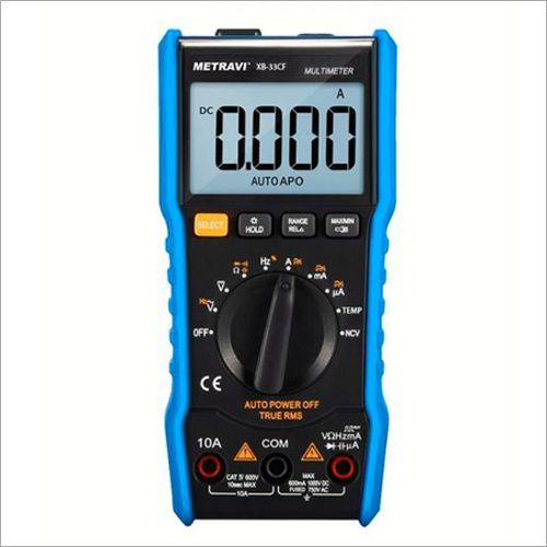 Metravi Xb-33Cf Digital Trms Multimeter For Measures Ac/Dc Voltage - Application: Industrial
