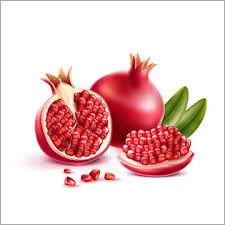 लाल ताजा अनार