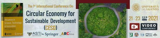 Circular Economy for Sustainable Development (CESD)