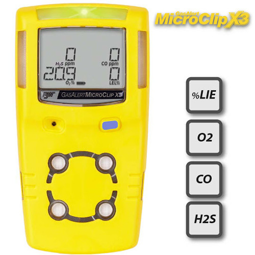 Honyewell Multi Gas Monitor-Microclip X3 Gender: Unisex