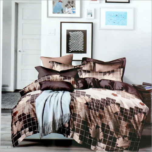Leaf Printed Comforter Set