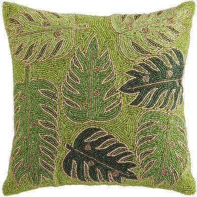 Beaded Cushion Cover - 16x16 Inches, Square Shape With Zipper | Custom Sizes & Styles, Alluring Patterns For Home Aesthetics